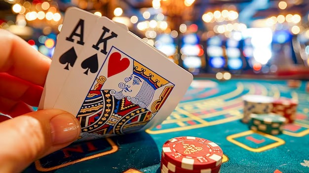 Live baccarat table interface on pasarantogel2